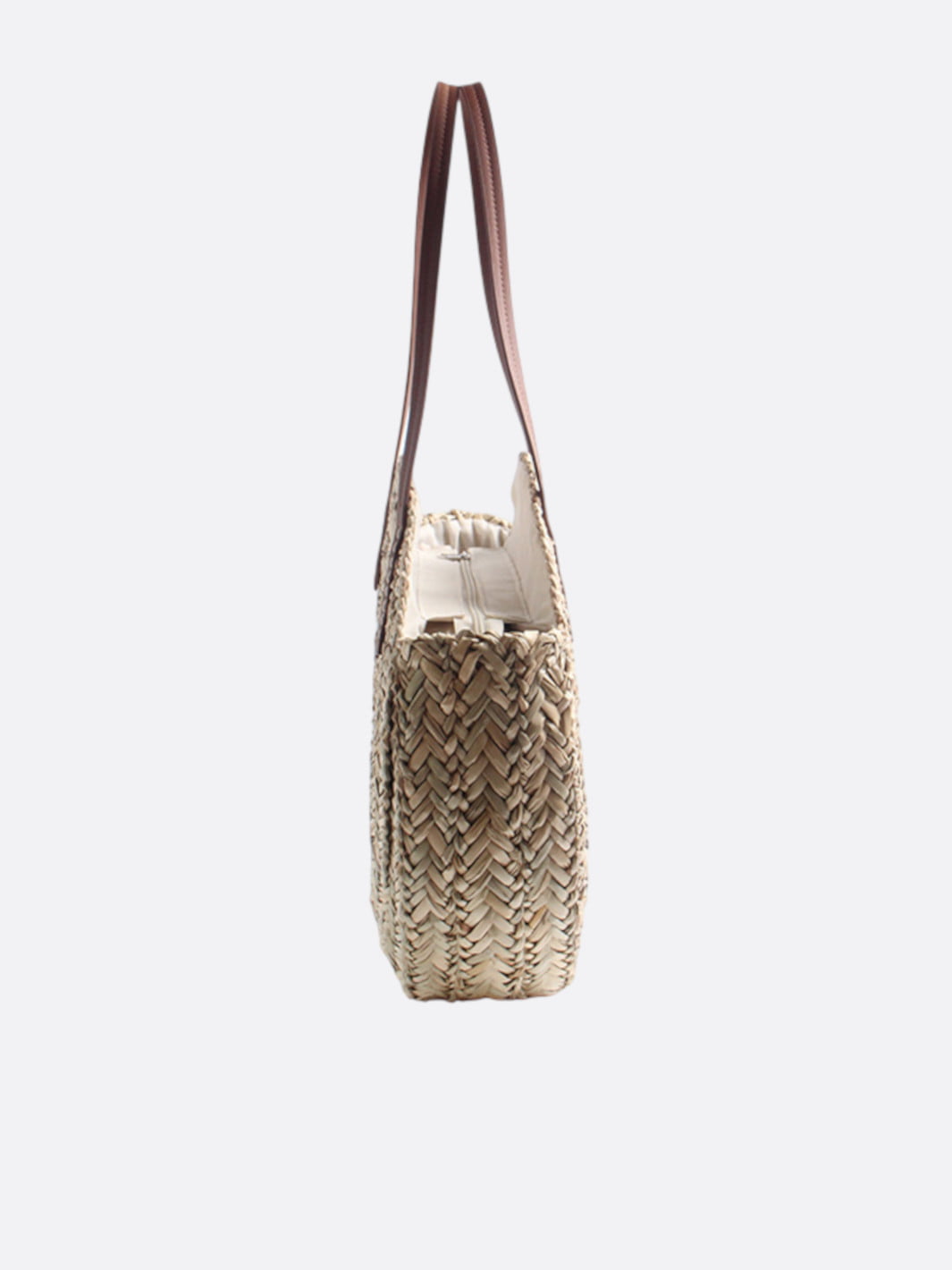 Round wicker bag <br>Capri