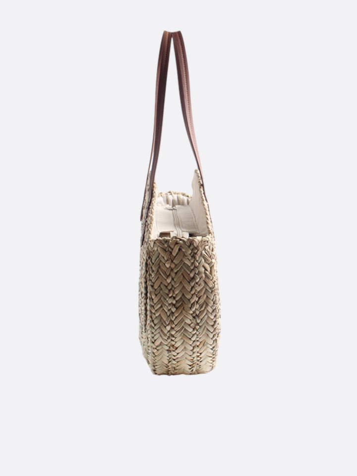 Round wicker bag <br>Capri