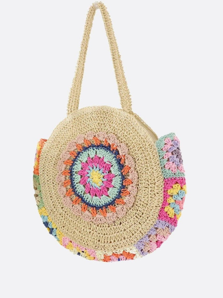 Sac rond paille