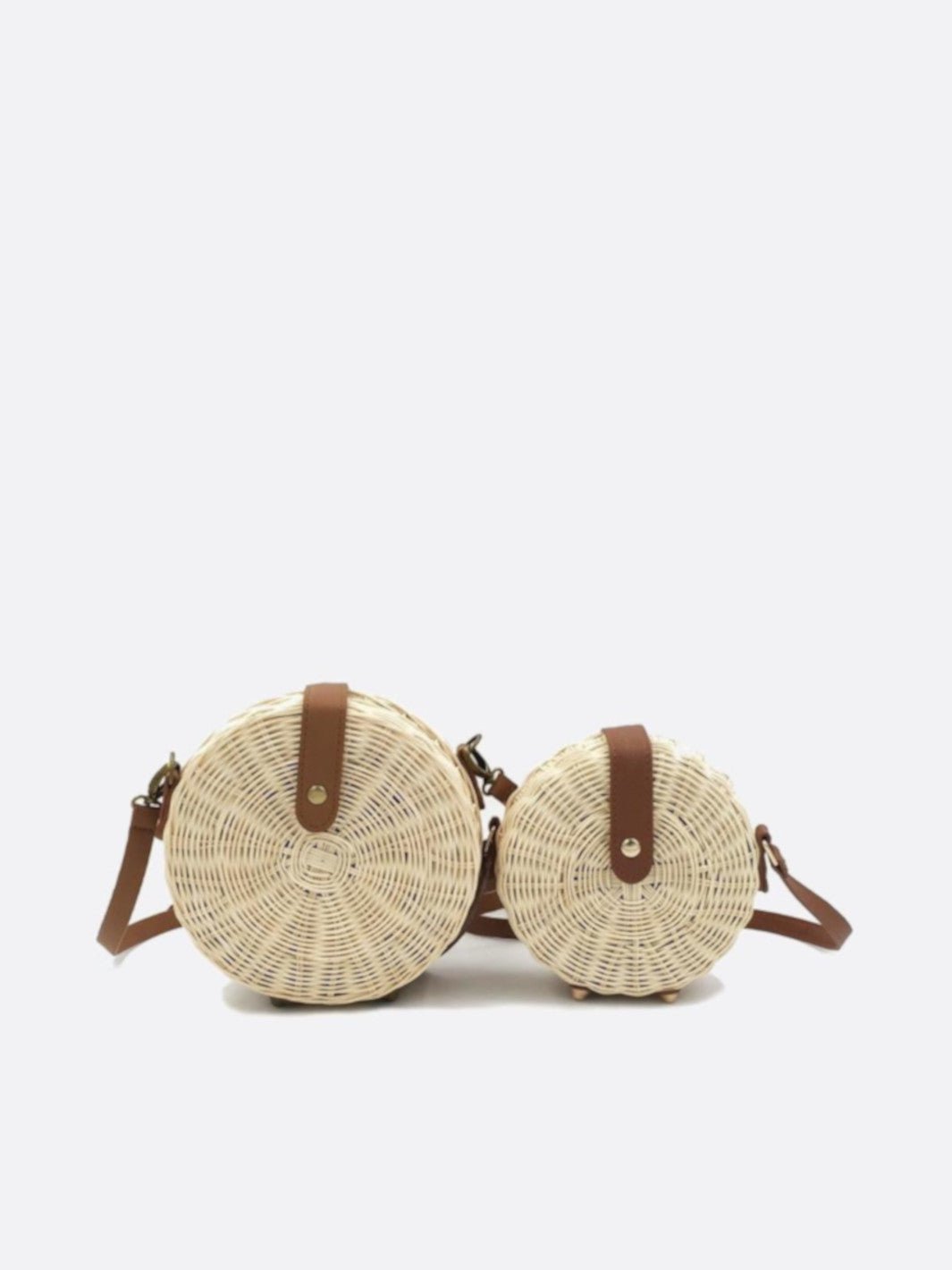 Sac rotin bandoulière