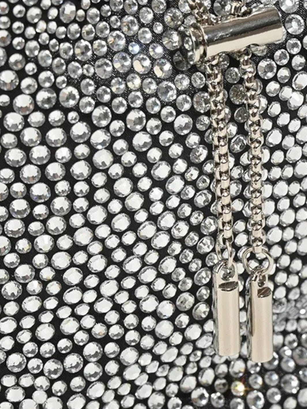 Sac seau argenté <br>Crysto