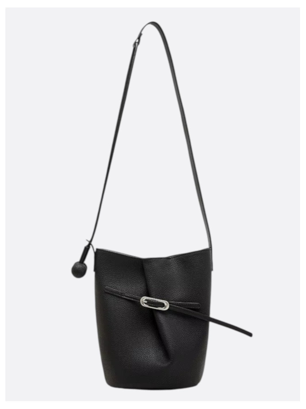 sac seau noir bandoulière