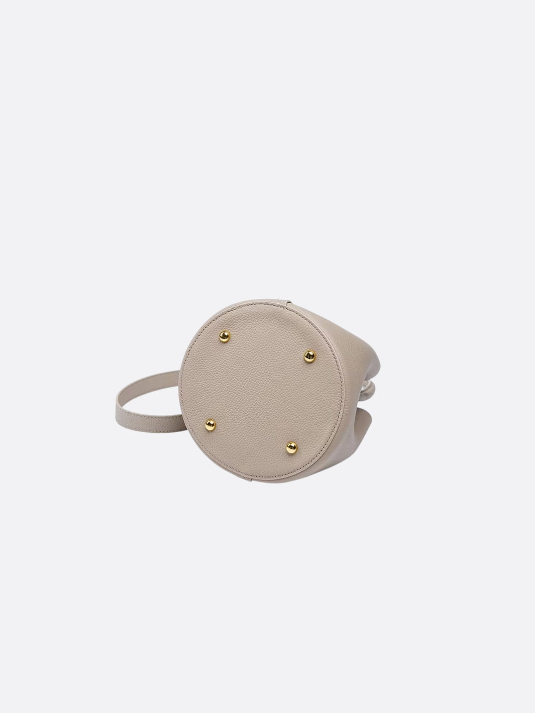 Sac seau en cuir grainé <br>Dune