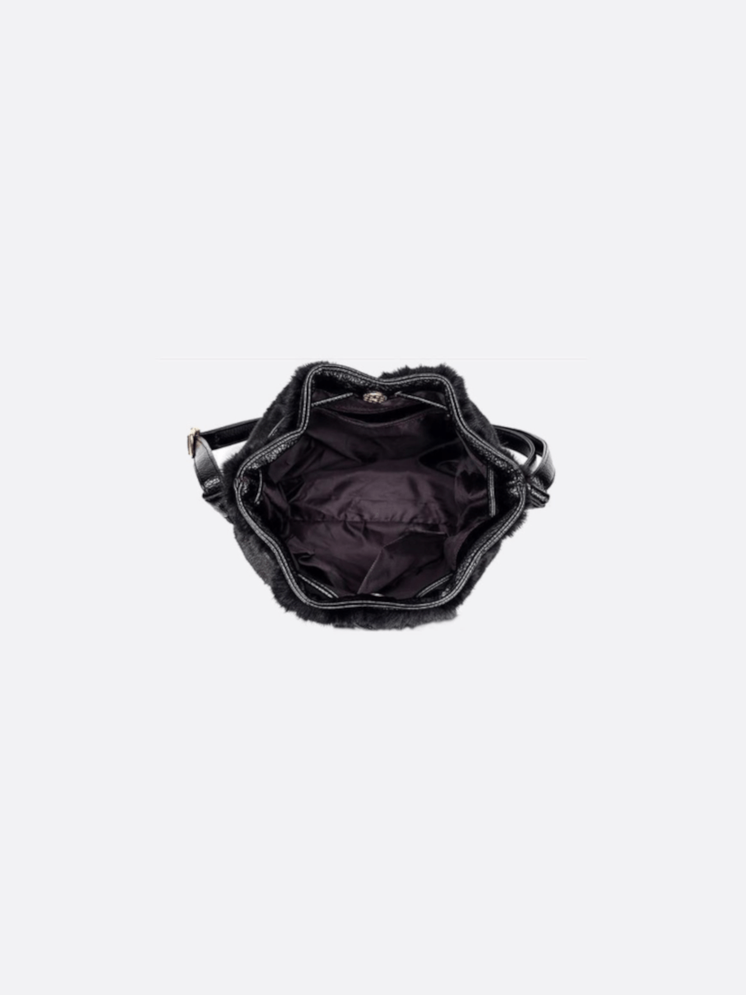 Sac seau en fausse fourrure <br>Neroli