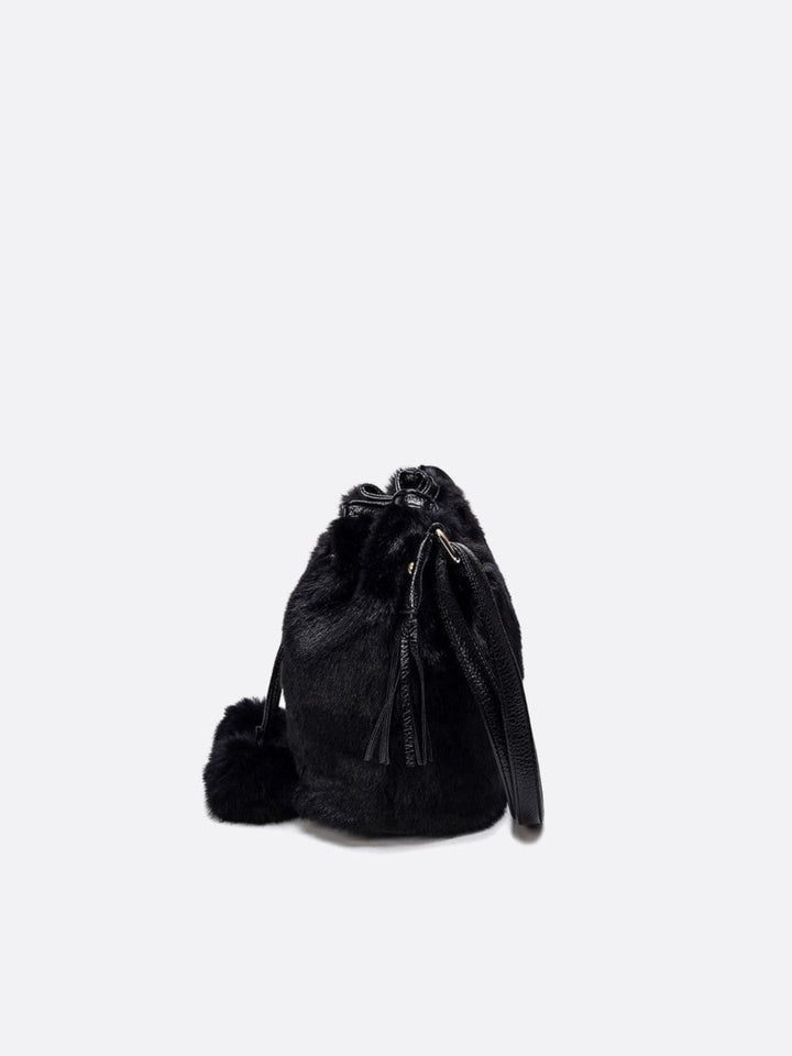 Sac seau en fausse fourrure <br>Neroli