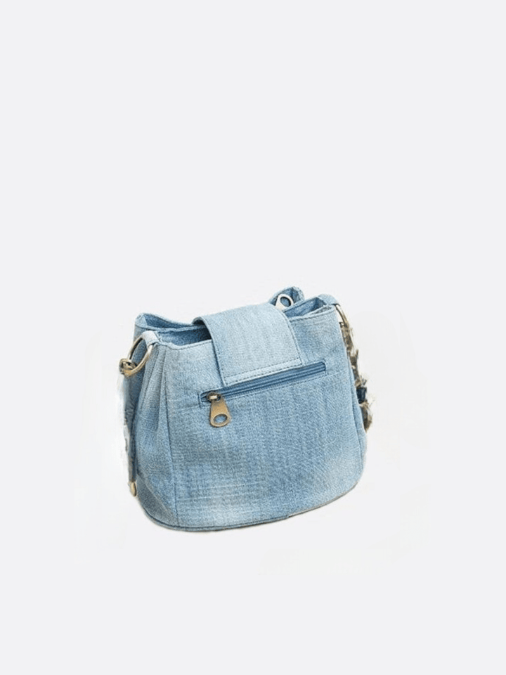 Sac seau en jean <br>Dakota