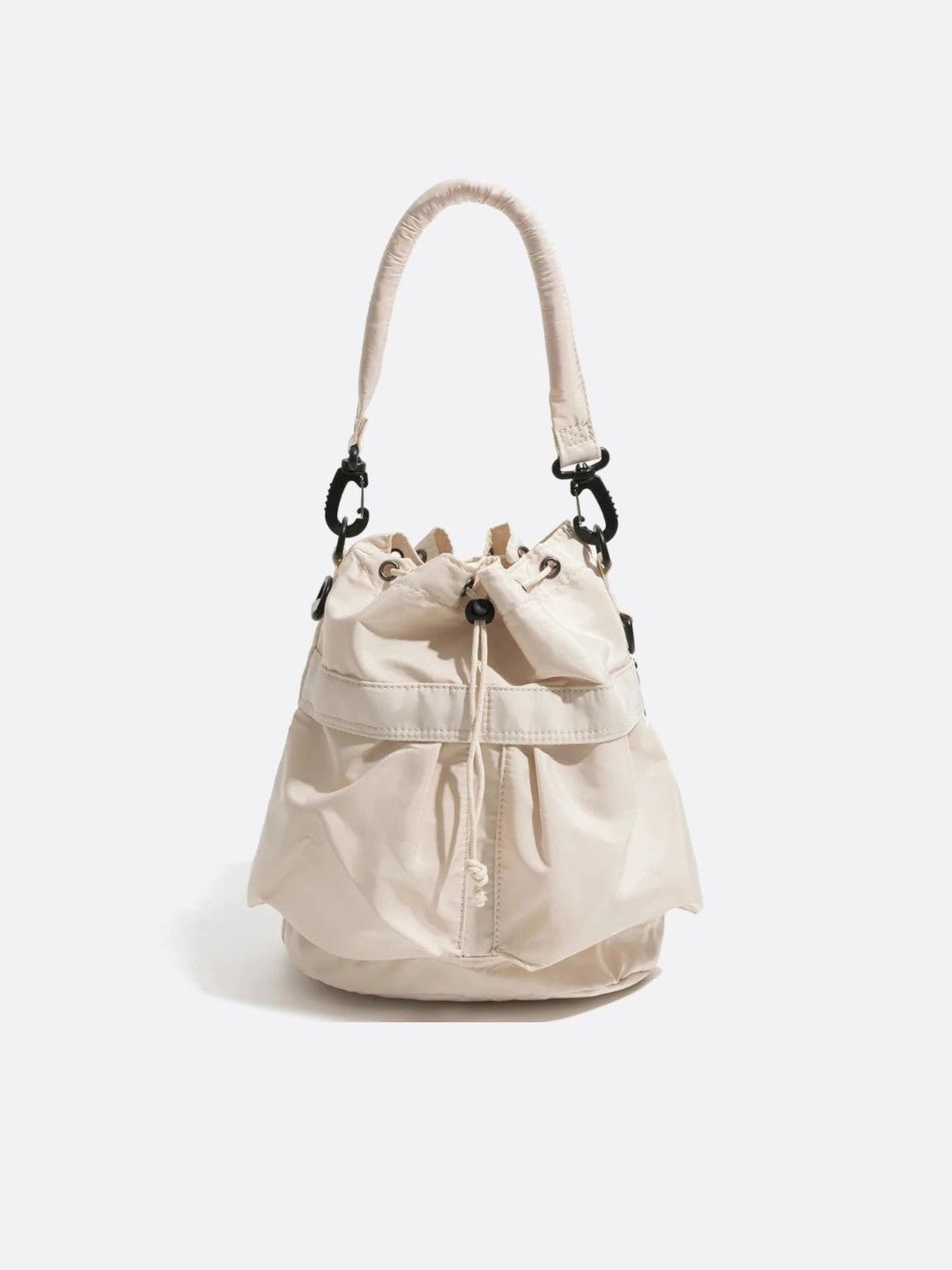 Sac seau nylon blanc