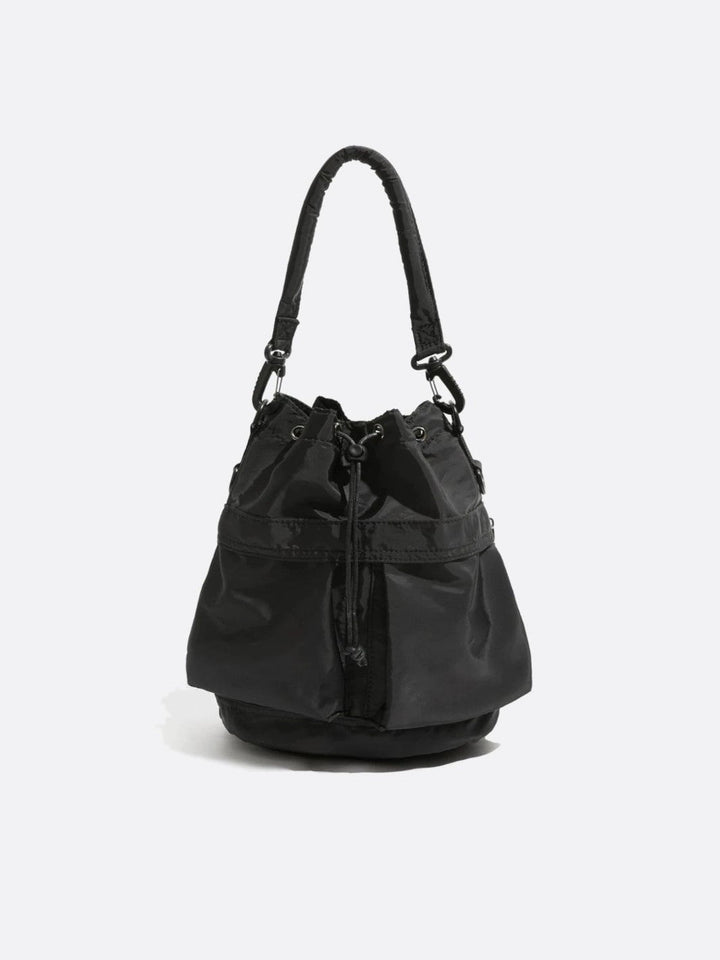 Sac seau nylon noir