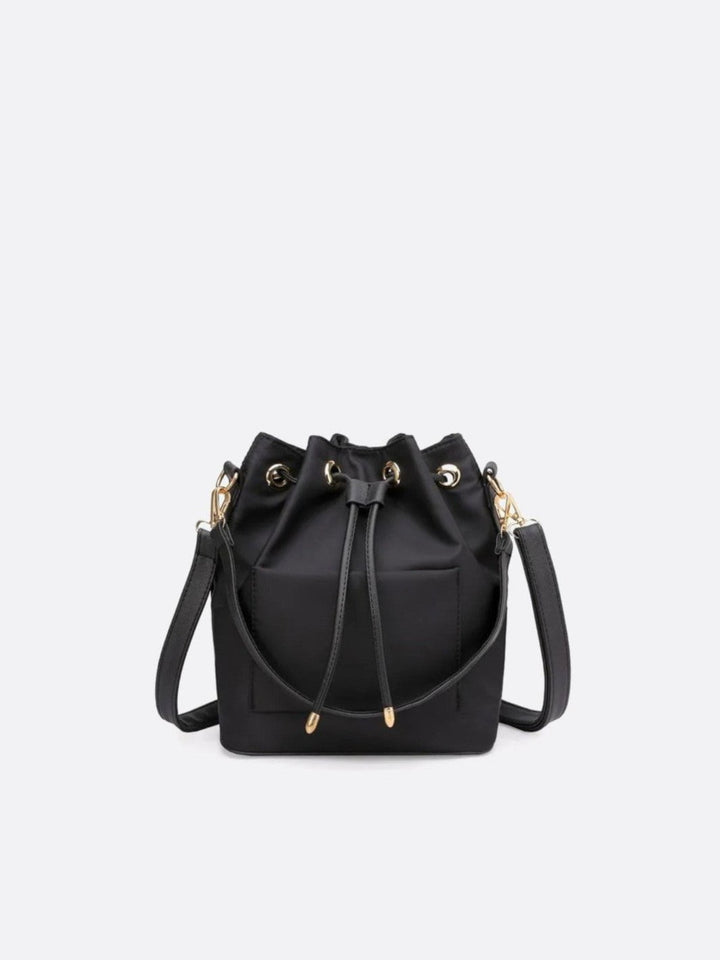 Sac seau toile noir