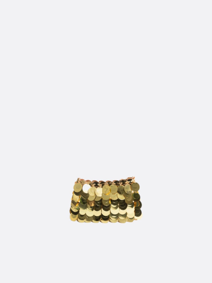 sac sequin doré