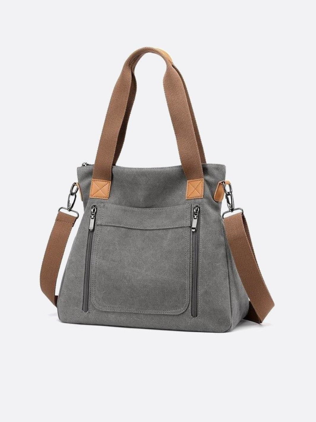 Sac toile multipoches