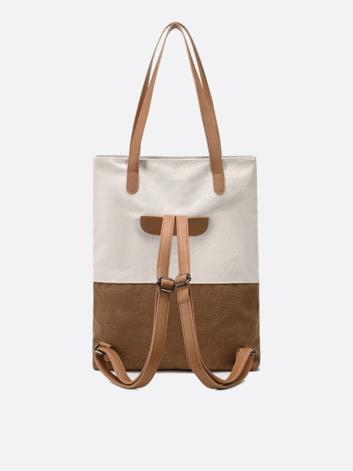 Sac toile porté épaule et dos <br>Stratège