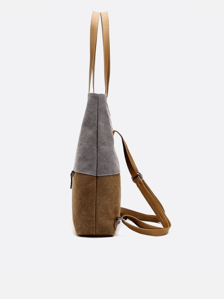 Sac toile porté épaule et dos <br>Stratège