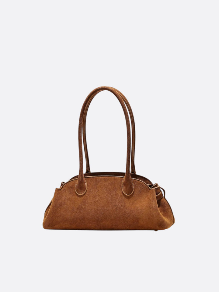 Sac vintage daim marron