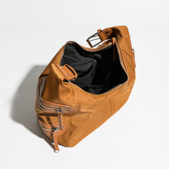 sac porté épaule nylon avec fermeture éclair